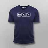 Expressive Heck Men's T-Shirt - Minimalist Mood Statement