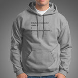 "Hello World" C Programming Men's Hoodie