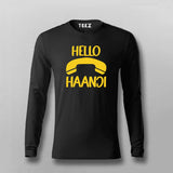 Hello Haanji Funny  T-shirt For Men