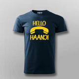 Hello Haanji Funny T-shirt For Men Online Teez