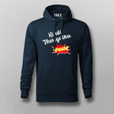 Hindi Theriyathu Poda Tamil Hoodies For Men
