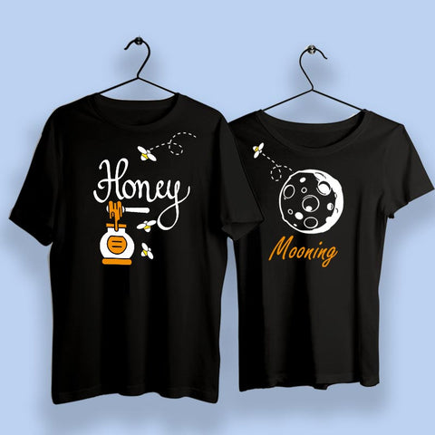 Honey Mooning Couple T-Shirts