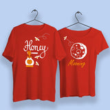 Honey Mooning Couple T-Shirts