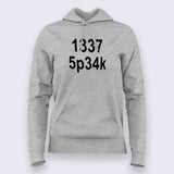 1337 Speak Programmer Coder Geek Nerd Hacker T-Shirt For Women