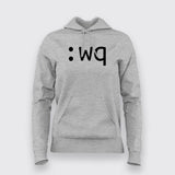 How To Exit Vim Programmer Funny Hoodies For Women