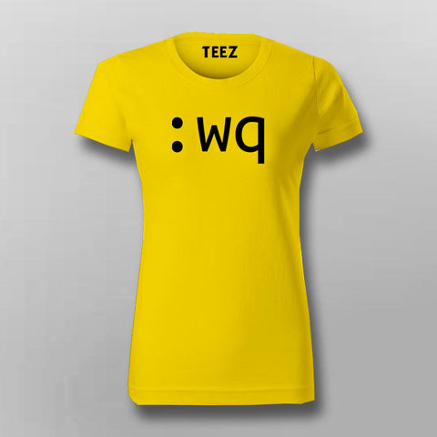 How To Exit Vim Programmer Funny T-Shirt For Women