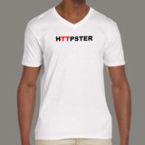Httpster Internet Hipster Funny Programmer V Neck T-Shirt For Men Online India
