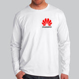 Huawei Cyber Security Men’s Full Sleeve T-Shirt India