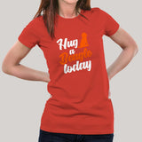 Hug A Beagle Today T-Shirt For Women