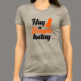 Hug A Beagle Today T-Shirt For Women