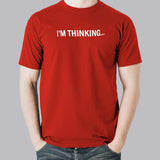 I'm Thinking.. Loading Bar Geek Men's Funny Programming T-shirt online