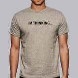 I'm Thinking.. Loading Bar Geek Men's Programming T-shirt online india