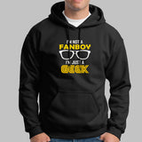 I Am Not A Fanboy Just A Geek Programmer Hoodies For Men Online India