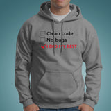  No Bugs I Did My Best Coder Hoodies For Men India