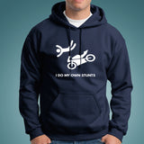 I Do My Own Stunts Motorcycle Hoodies For Men