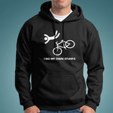 I Do My Own Stunts Funny Bicycle Hoodies Online India