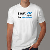 I Eat Asp.net For Breakfast Funny Programmer T-Shirt For Men Online