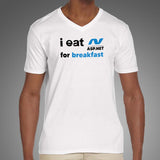 I Eat Asp.net For Breakfast Funny Programmer T-Shirt For Men