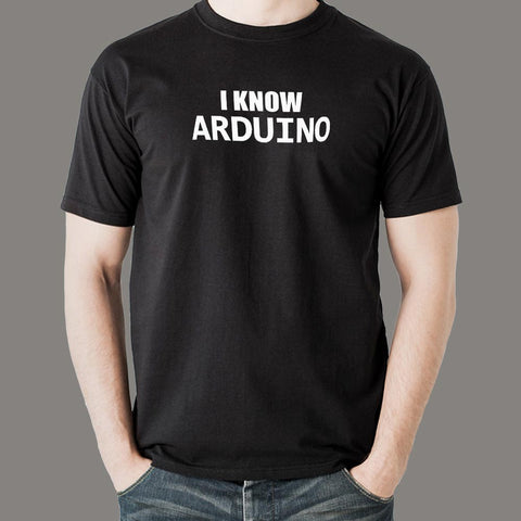 I Know Arduion T-Shirt For Men Online India