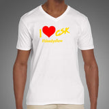 I Love CSK Men's Chennai Super Kings Cotton T-shirt