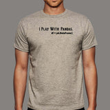 Playing With Pandas Python T-Shirt - Data Fun Unleashed