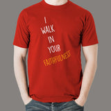 I Walk In Your Faithfulness Bible Verse T-Shirt For Men