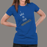 I Walk In Your Faithfulness Bible Verse T-Shirt For Women