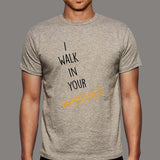 I Walk In Your Faithfulness Bible Verse T-Shirt For Men