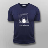 Funny Cat Computer Tech T-Shirt for IT Pros