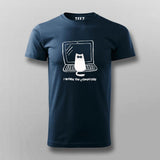 Funny Cat Computer Tech T-Shirt for IT Pros