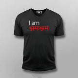 I Am Jhama Jham Funny Hindi T-shirt For Men