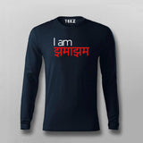 I Am Jhama Jham Funny Hindi T-shirt For Men