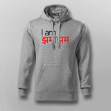 I Am Jhama Jham Funny Hindi Hoodies For Men