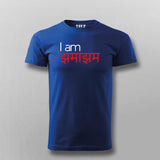 I Am Jhama Jham Funny Hindi T-shirt For Men