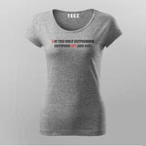 I AM THE DIFFERENCE BETWEEN FIT AND FAT Gym T-shirt For Women