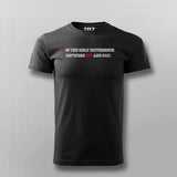 I AM THE DIFFERENCE BETWEEN FIT AND FAT Gym T-shirt For Men Online Teez