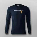 I Am A Little Door Key Funny Dorky T-Shirt For Men
