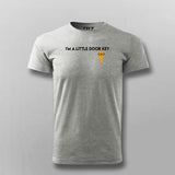 I Am A Little Door Key Funny Dorky T-Shirt For Men