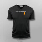 I Am A Little Door Key Funny Dorky T-Shirt For Men
