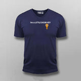 I Am A Little Door Key Funny Dorky V Neck T-Shirt For Men Online