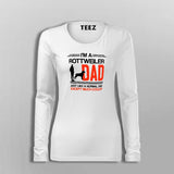 I Am A Rottweiler Dad T-Shirt For Women