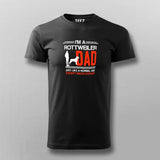 I Am A Rottweiler Dad T-Shirt For Men Online India