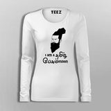 I Am A Tamil Pesum Indian Full Sleeve T-Shirt For Women On Online