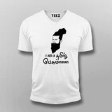 I Am A Tamil Pesum Indian V Neck T-Shirt For Men Online India