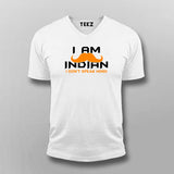 I Am An Indian I Don’t Speak Hindi T-Shirt For Men