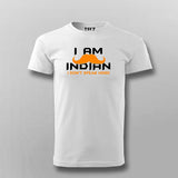 I Am An Indian I Don’t Speak Hindi T-Shirt India