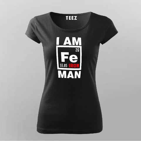 I Am Iron Man T-Shirt For Women Online India