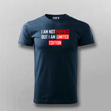 I Am Not Perfect But I Am Limited Edition Funny Attitude T-Shirt For Men