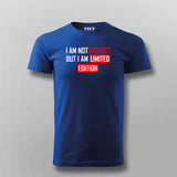 I Am Not Perfect But I Am Limited Edition Funny Attitude T-Shirt For Men