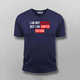 I Am Not Perfect But I Am Limited Edition Funny Attitude T-Shirt For Men